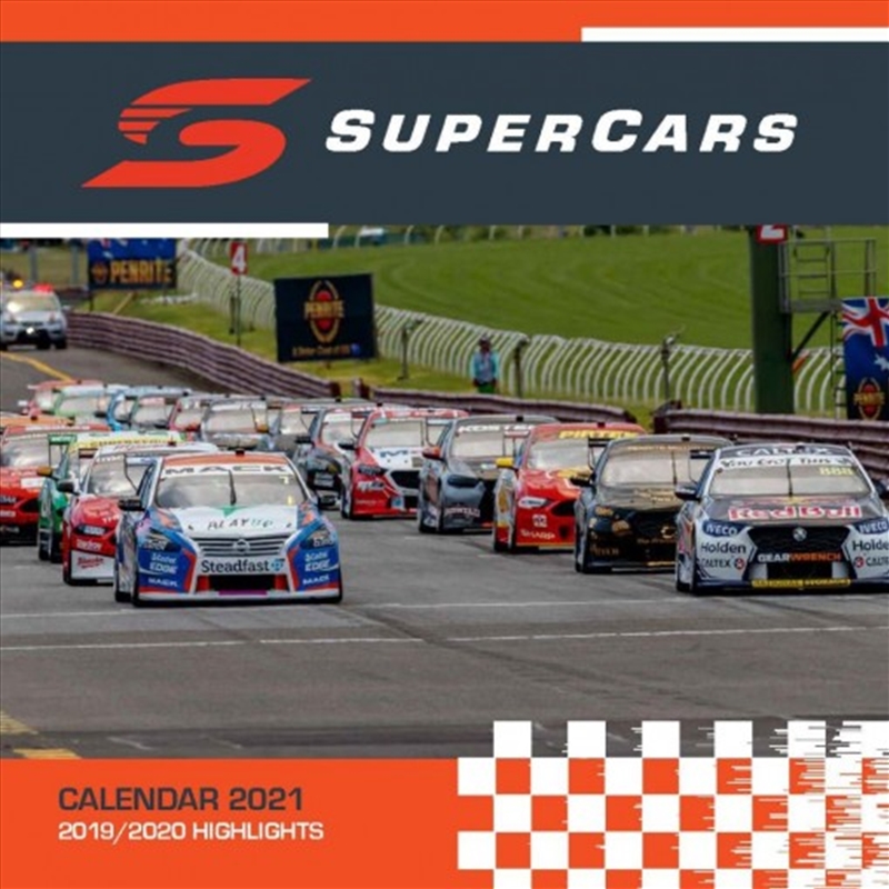 Supercars 2021 Square Calendar/Product Detail/Calendars & Diaries