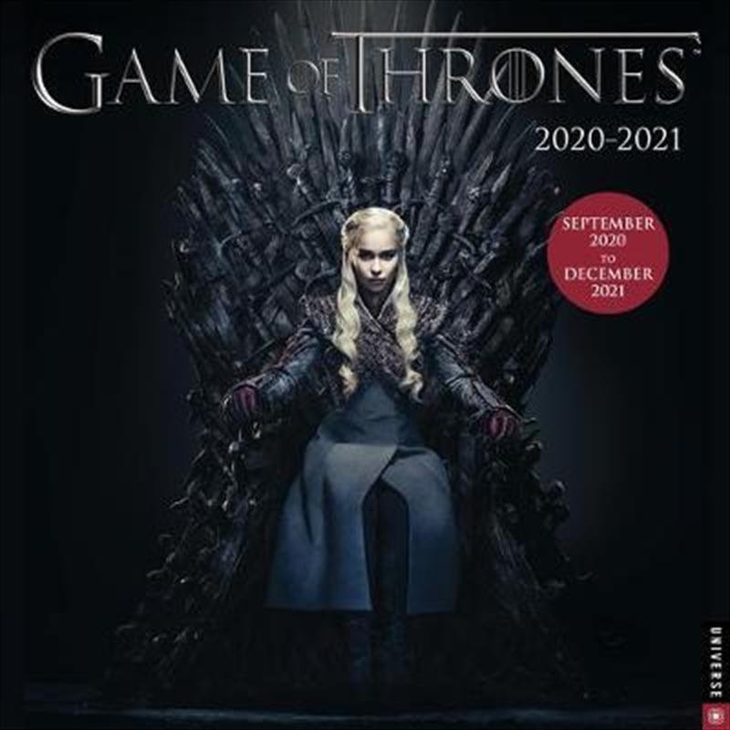 Game of Thrones 2020-2021 16-Month Wall Calendar/Product Detail/Calendars & Diaries
