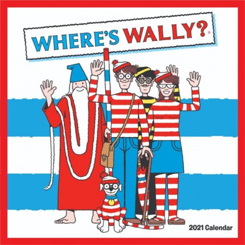 Where's Wally 2021 Square Calendar/Product Detail/Calendars & Diaries