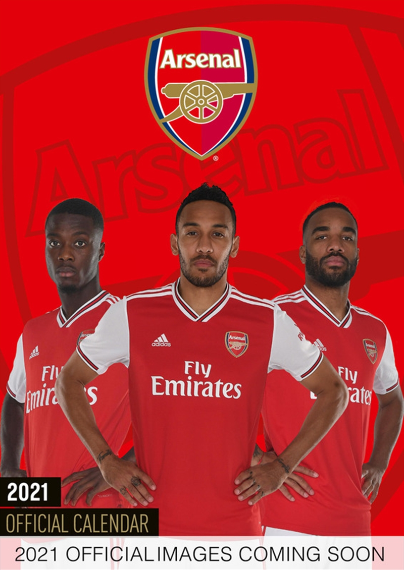 Arsenal 2021 A3 Calendar/Product Detail/Calendars & Diaries