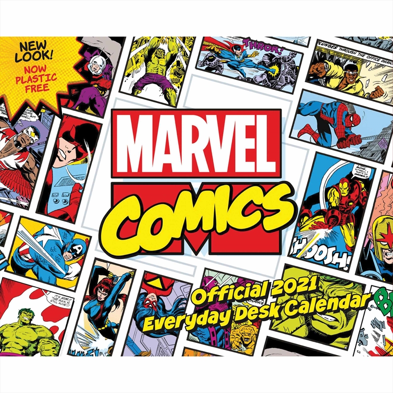 Marvel Avengers 2021 Desk Block Calendar/Product Detail/Calendars & Diaries