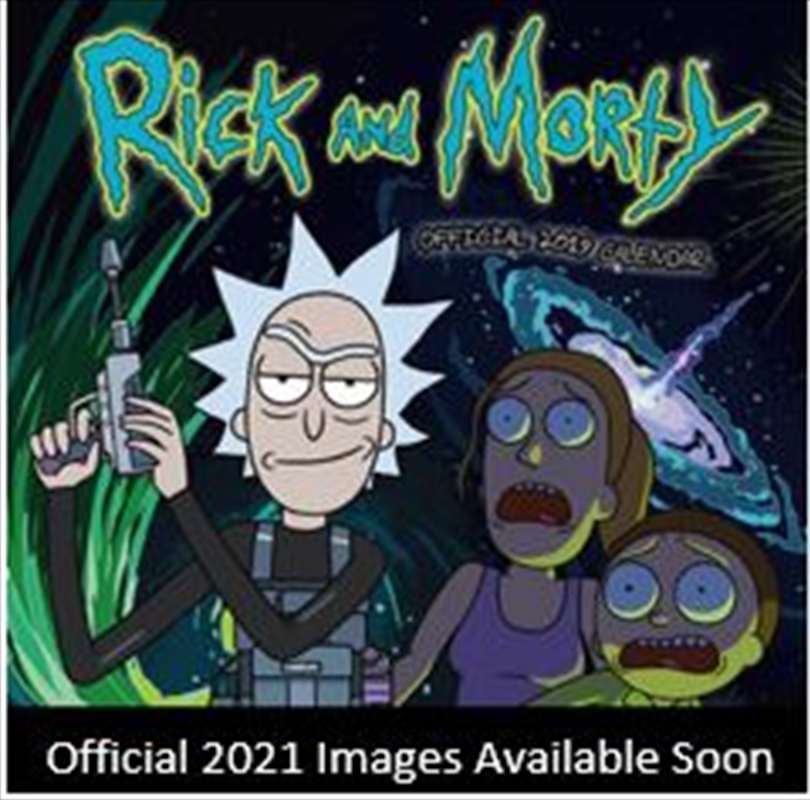 Rick And Morty 2021 Square Calendar Merchandise Sanity
