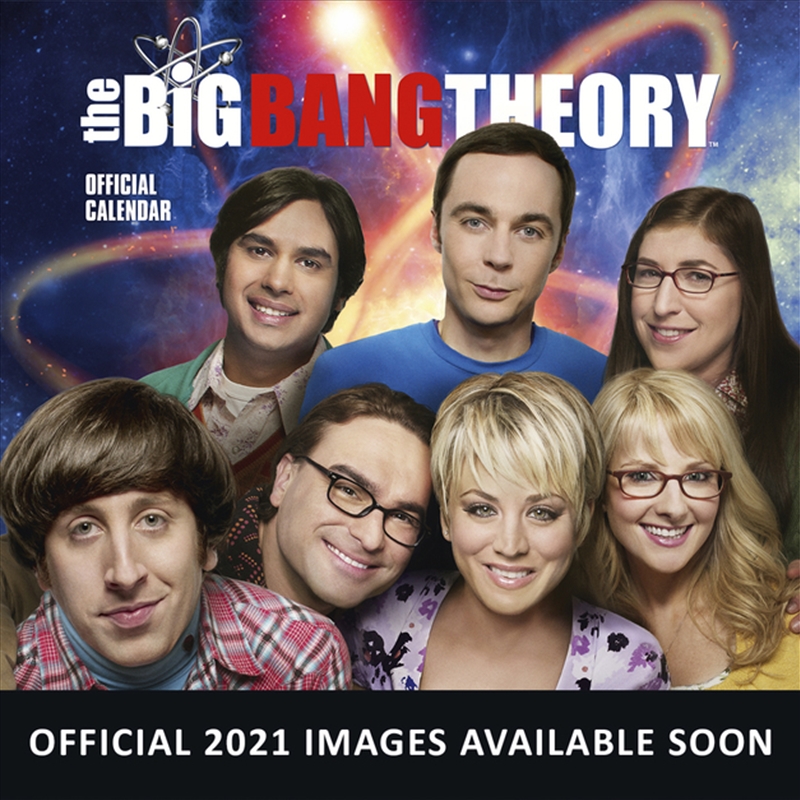 Big Bang Theory 2021 Square Calendar/Product Detail/Calendars & Diaries