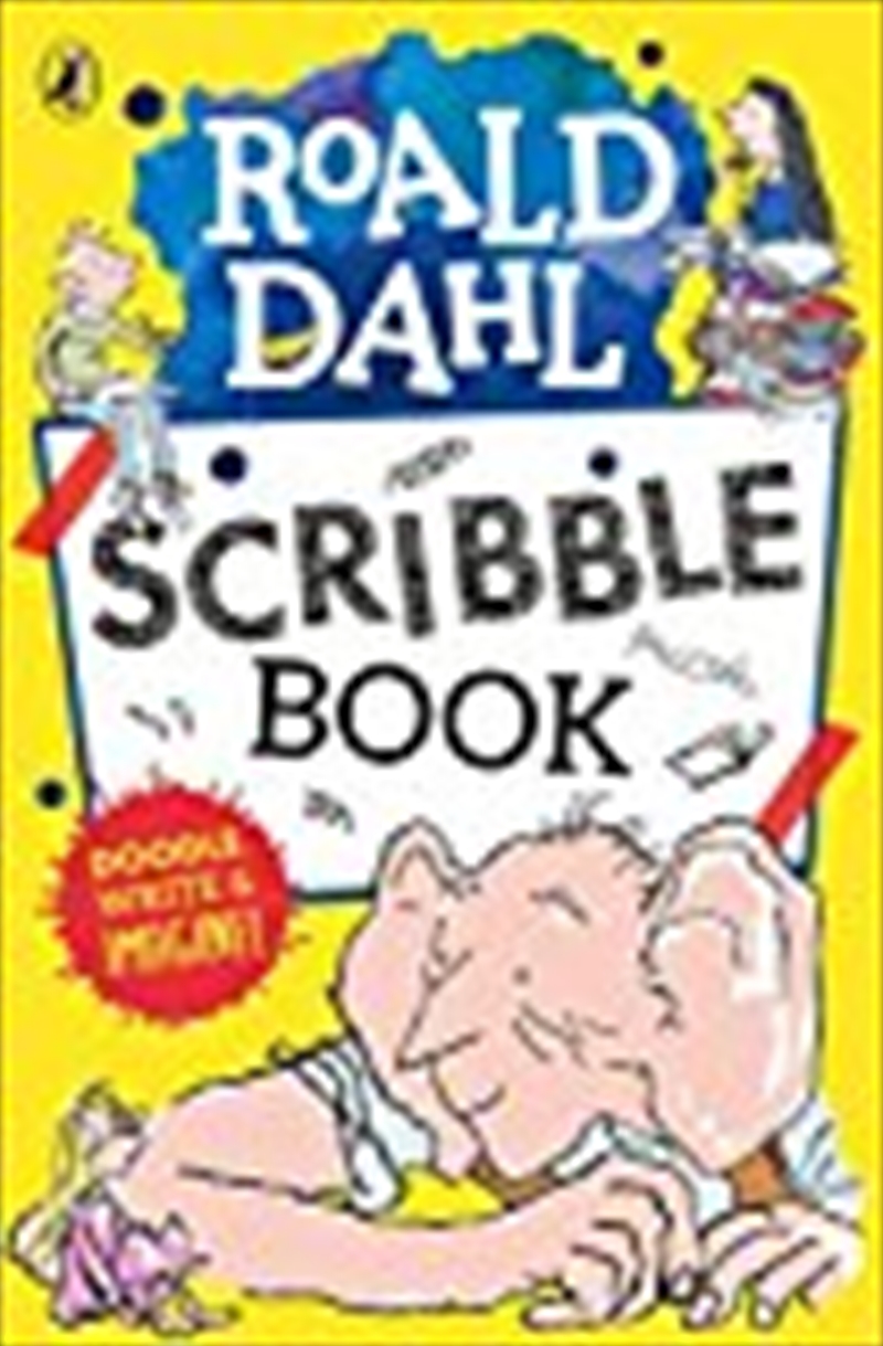 Roald Dahl Scribble Book/Product Detail/Childrens Fiction Books
