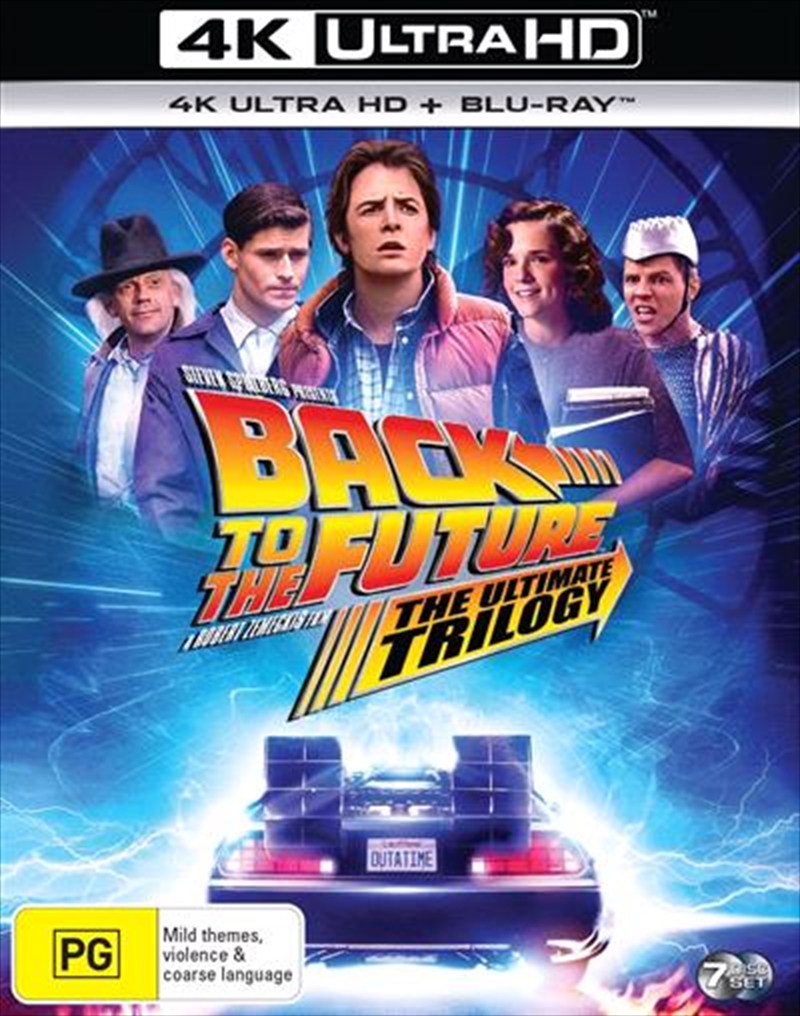 Back To The Future Remastered Trilogy:  Back To The Future 1/Back To The Future 2/Back To The Future | UHD