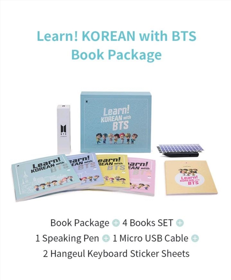 Learn Korean With BTS Book Package (ONLINE ONLY) | Books