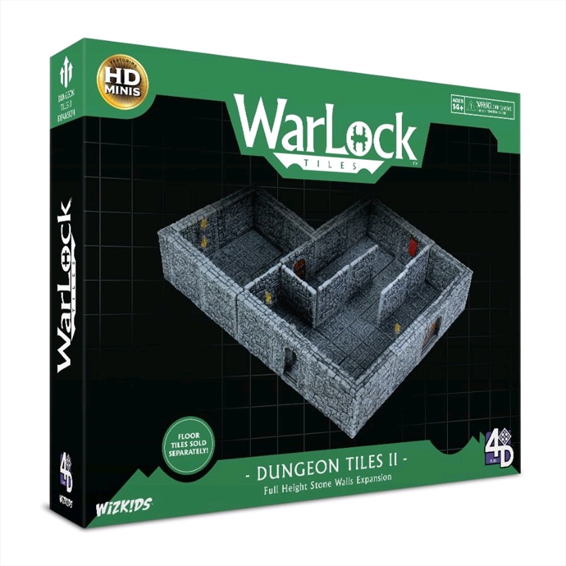 WarLock Tiles - Full Height Stone Walls Expansion/Product Detail/RPG Games