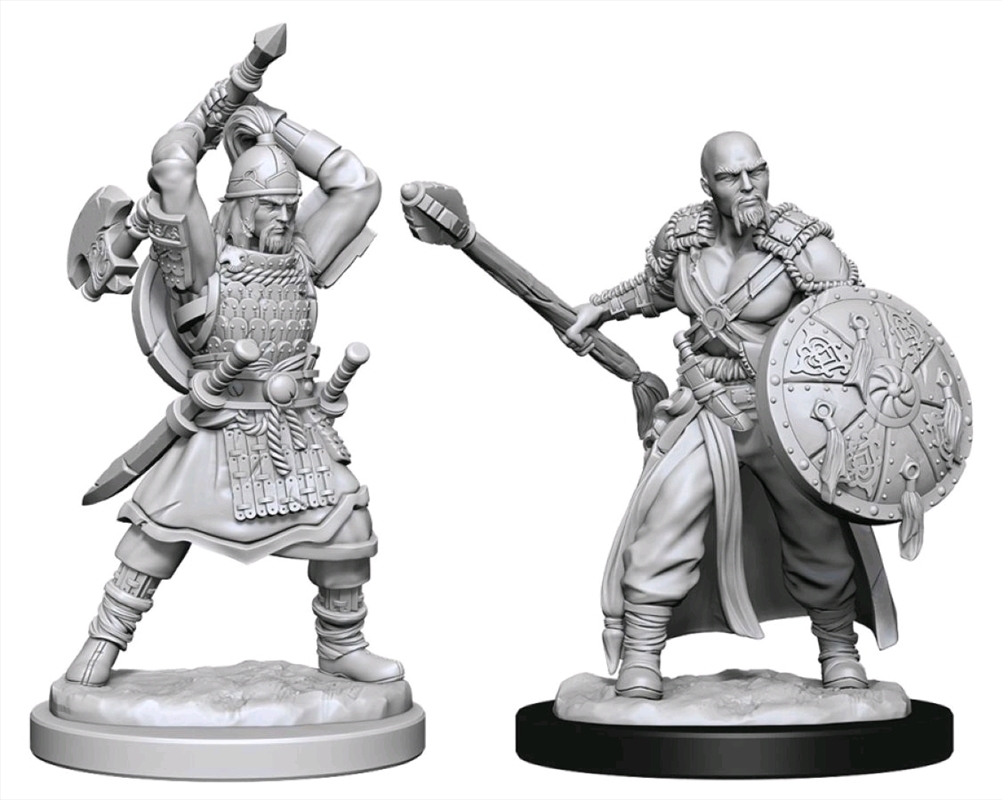 Dungeons & Dragons - Nolzur's Marvelous Unpainted Minis: Human Barbarian Male | Games