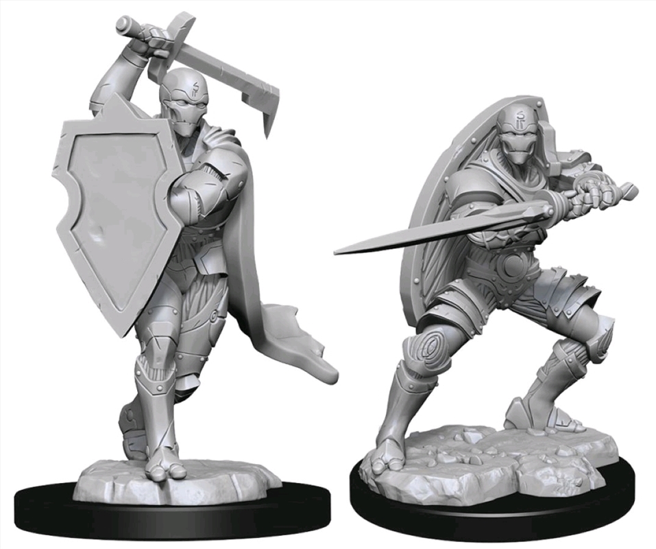 Dungeons & Dragons - Nolzur's Marvelous Unpainted Minis: Warforged Fighter Male/Product Detail/RPG Games