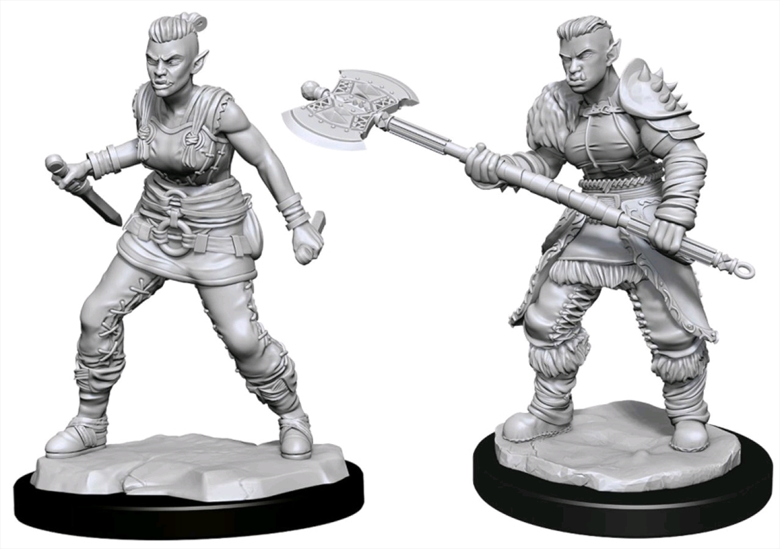 Dungeons & Dragons - Nolzur's Marvelous Unpainted Minis: Orc Barbarian Female/Product Detail/RPG Games