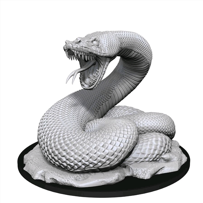 Dungeons & Dragons - Nolzur's Marvelous Unpainted Minis: Giant Constrictor Snake/Product Detail/RPG Games