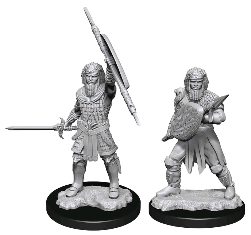 Dungeons & Dragons - Nolzur's Marvelous Unpainted Minis: Human Fighter Male | Games