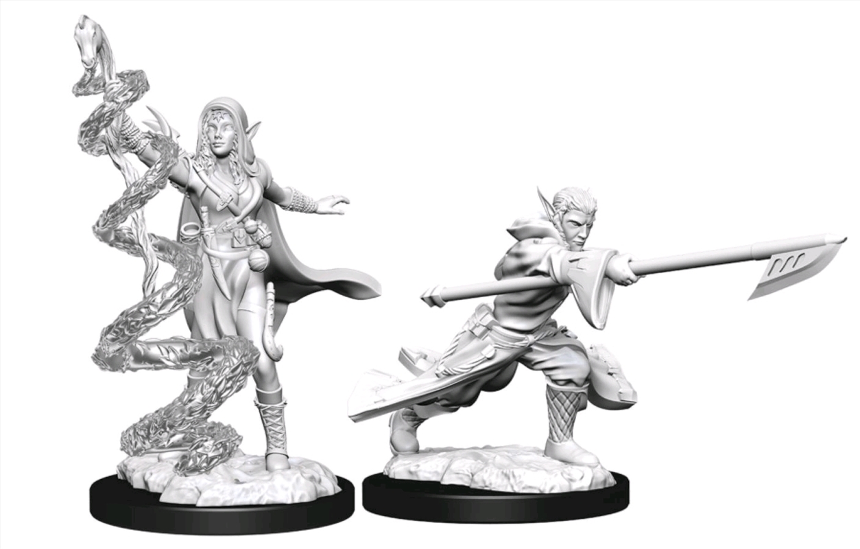 Magic the Gathering - Unpainted Miniatures: Jorager Warcaller & Treespeaker/Product Detail/RPG Games