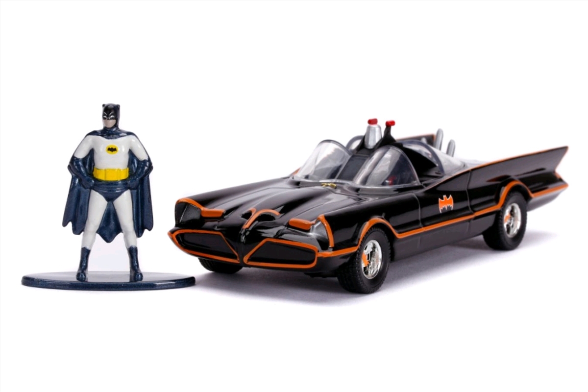 Batman (1966) - Batmobile with Figure 1:32 Scale Hollywood Ride/Product Detail/Figurines