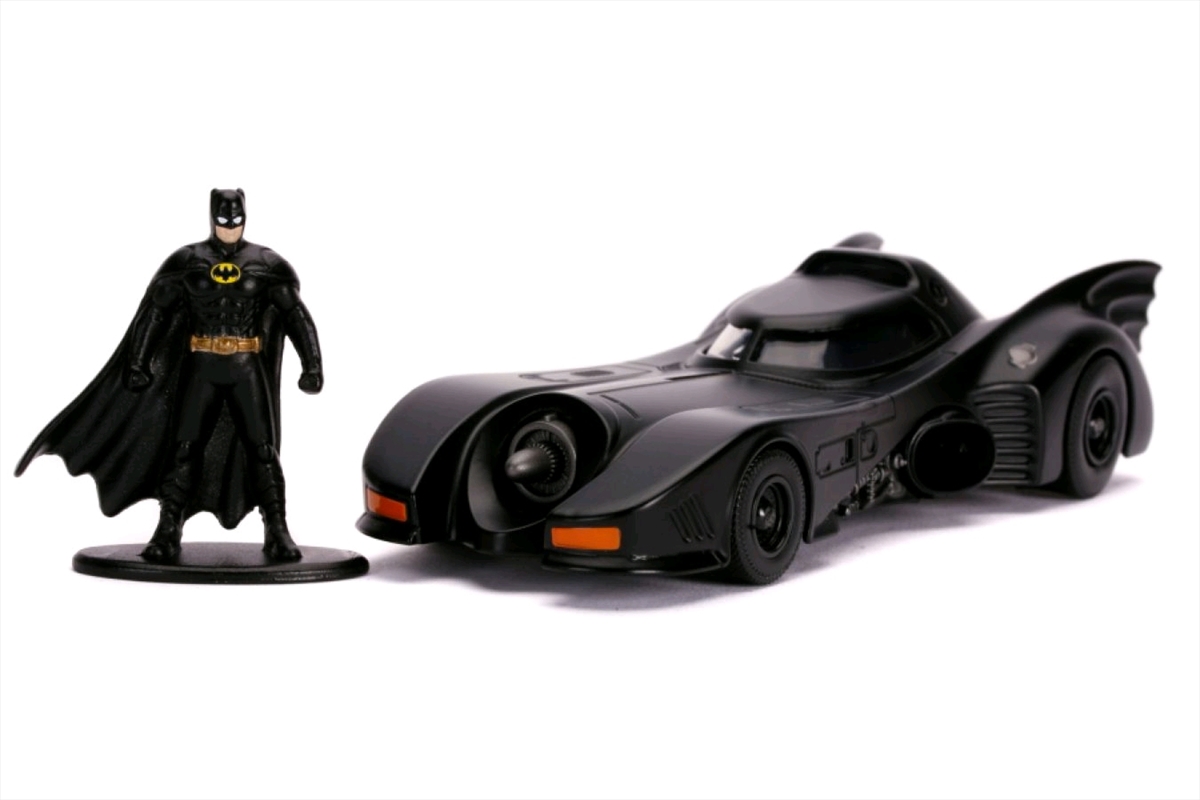 Batman (1989) - Batmobile with Figure 1:32 Scale Hollywood Ride | Merchandise