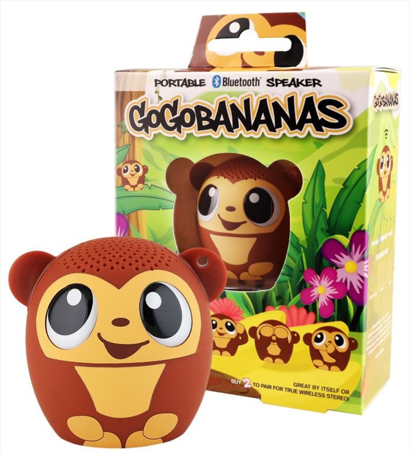 My Audio Pet - Mini Bluetooth Animal Wireless Speaker for Kids of All Ages - Monkey Gogobananas/Product Detail/Speakers