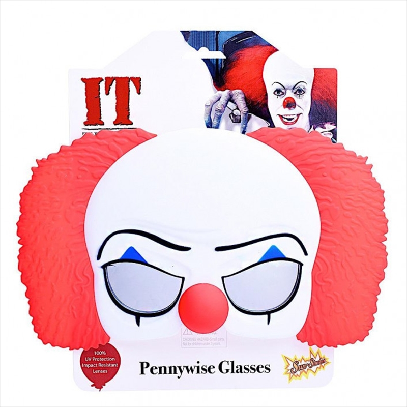 Big Characters: IT Classic Pennywise Sun-Staches | Apparel