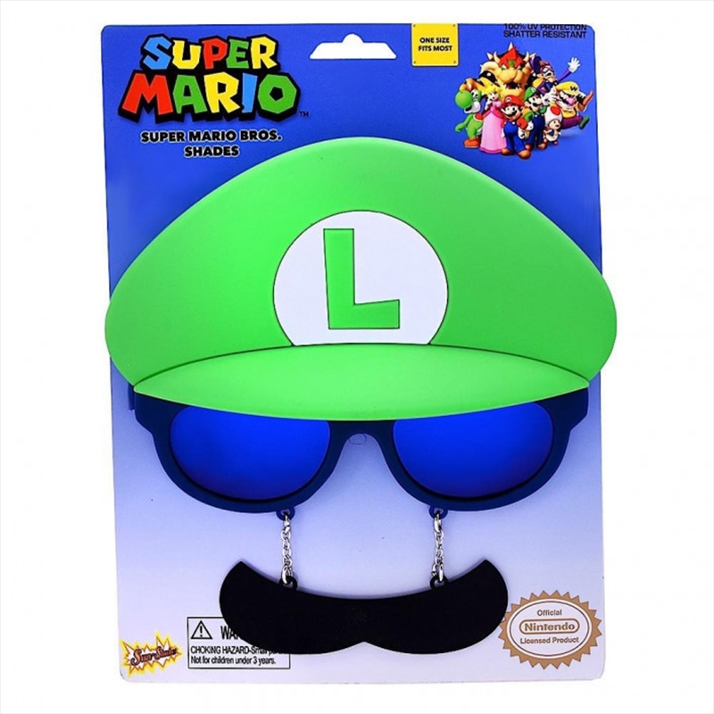 Big Characters: Luigi Sun-Staches/Product Detail/Accessories
