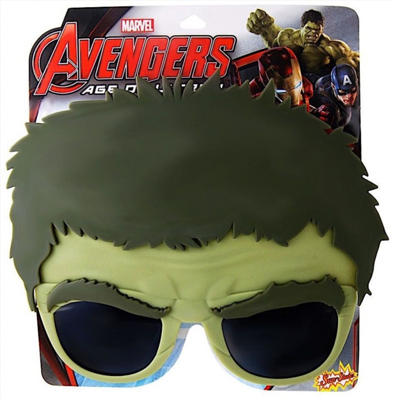 The Hulk SunStaches Sunglasses Sanity