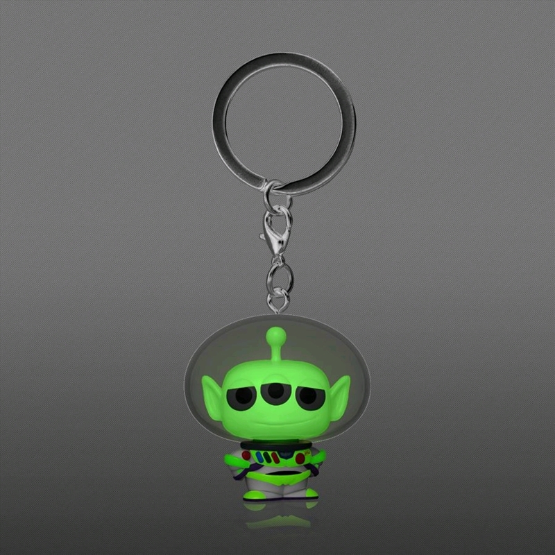 Pixar - Alien Remix Buzz Glow US Exclusive Pocket Pop! Keychain [RS]/Product Detail/Movies