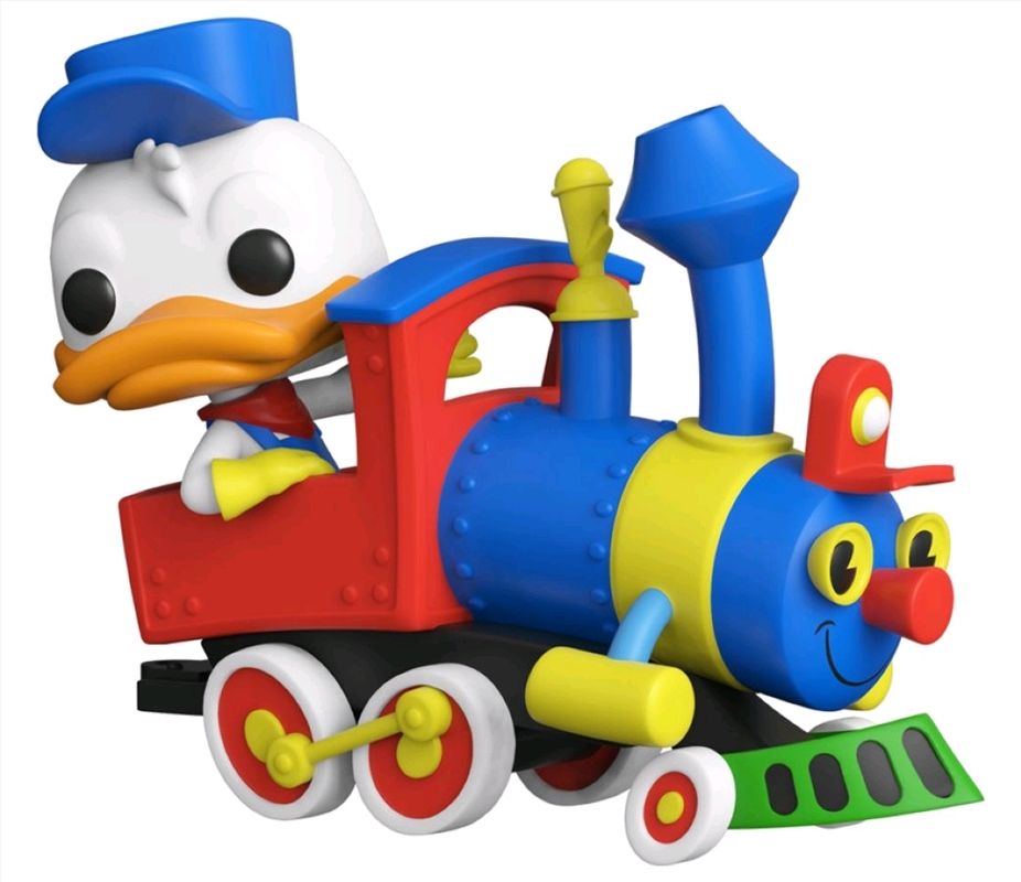 Disneyland 65th Anniversary - Donald in Train Engine Pop! Vinyl/Product Detail/Movies