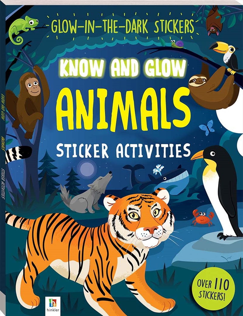 Animals Know And Glow Sticker Activities/Product Detail/Stickers