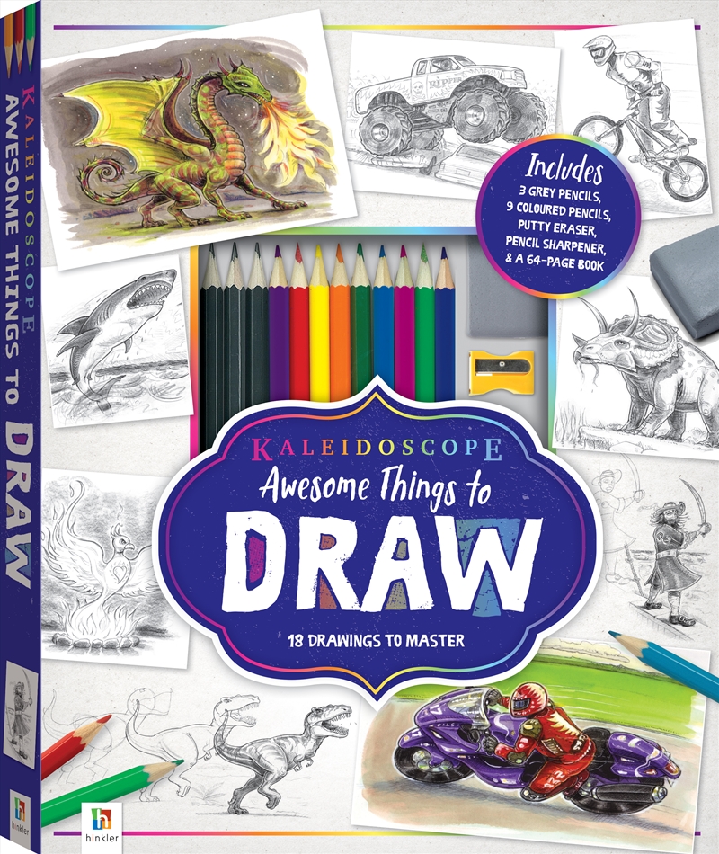 Awesome Things To Draw/Product Detail/Kids Colouring