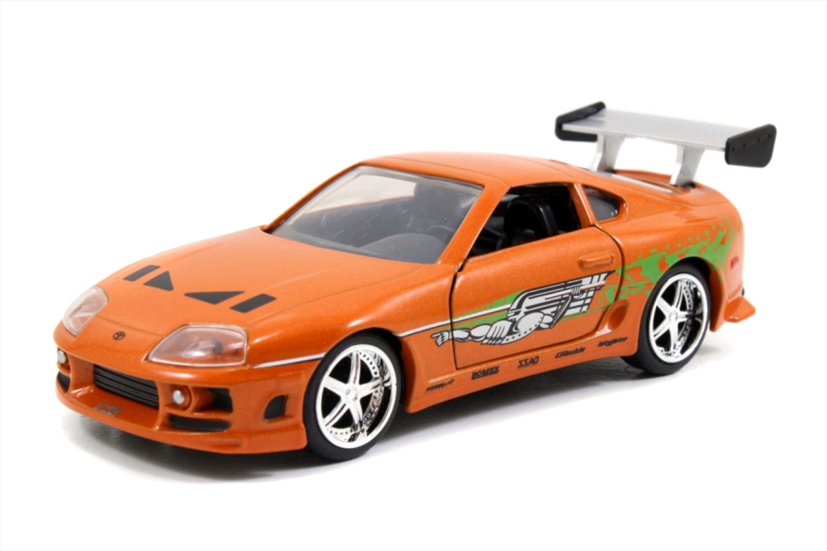 Fast & Furious - 1995 Toyota Supra Orange 1:32 Scale Hollywood Ride | Merchandise