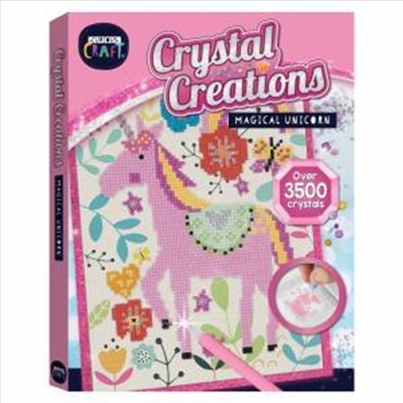 Curious Craft: Crystal Creations Canvas Magical Unicorn/Product Detail/Arts & Crafts Supplies