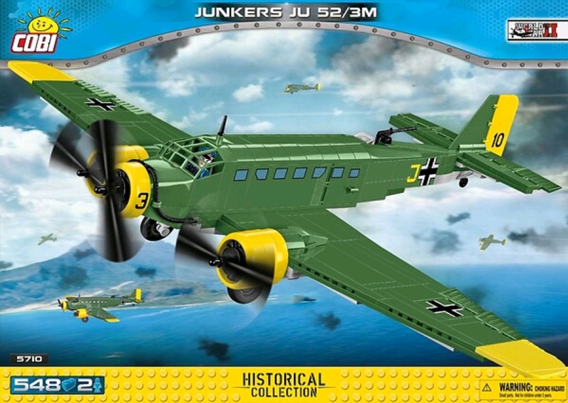 World War II - Junkers JU-52/3M G5E 527KL (548 pieces)/Product Detail/Building Sets & Blocks