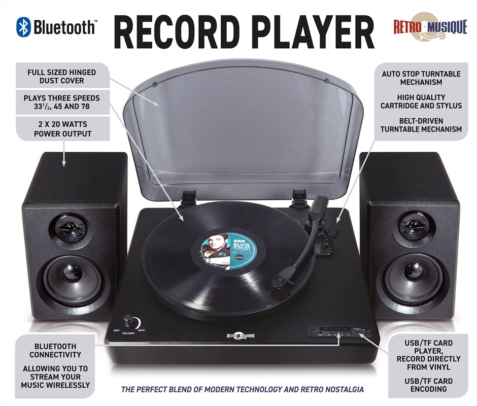 Table Top Record Player With Speakers/Product Detail/Speakers