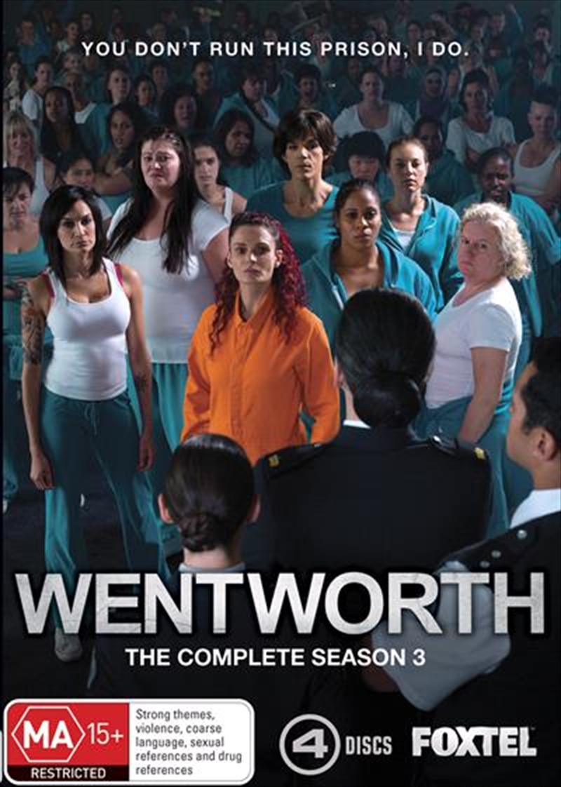 Buy Wentworth Season 3 on Dvd Sanity Online