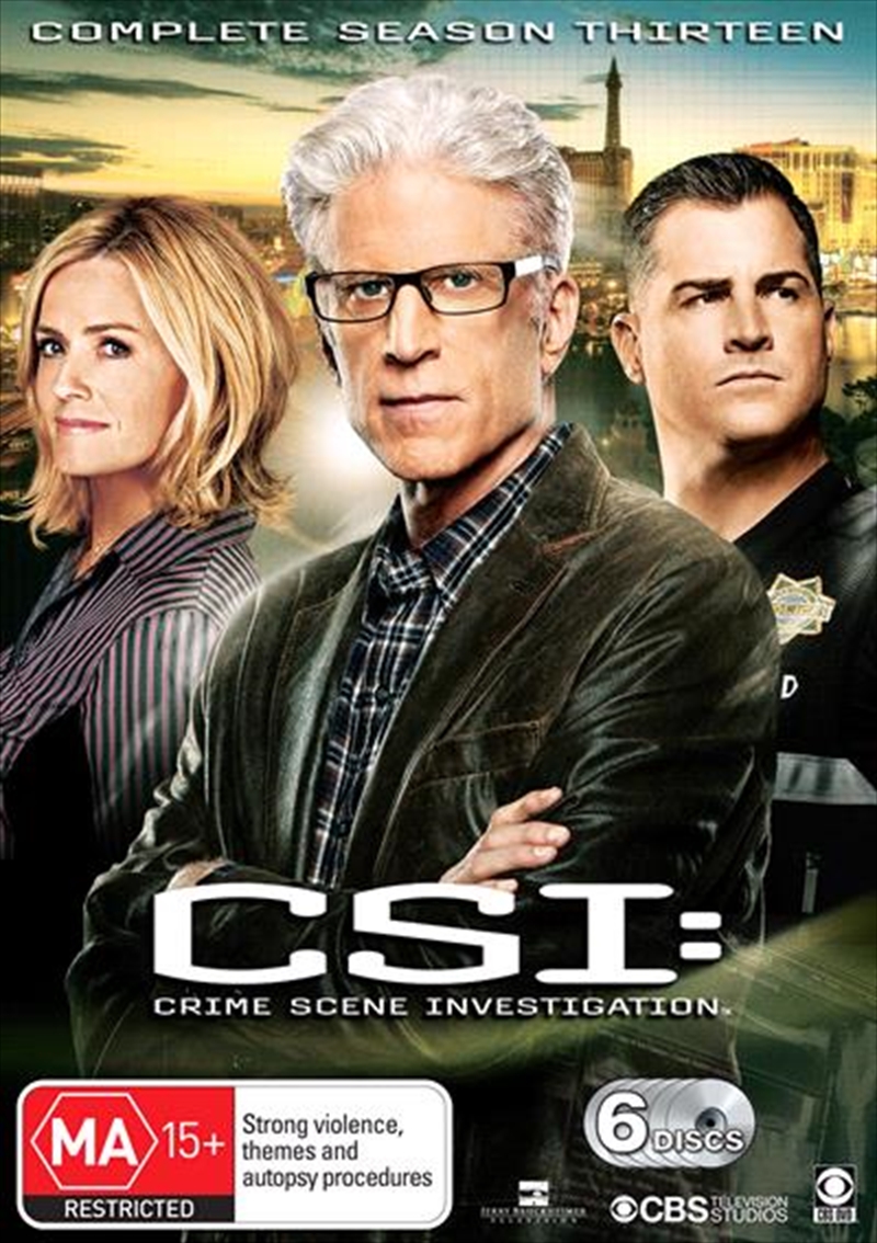CSI - Crime Scene Investigation - Series 13 | Boxset | DVD
