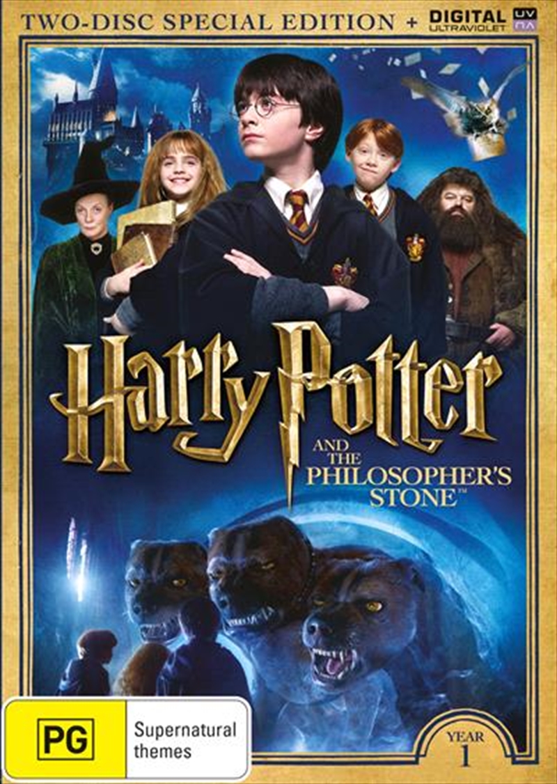Harry Potter And The Philosopher's Stone - Limited Edition | UV - Year 1 | DVD