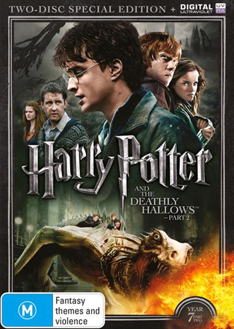 Harry Potter And The Deathly Hallows - Part 2 - Limited Edition | UV - Year 7 | DVD