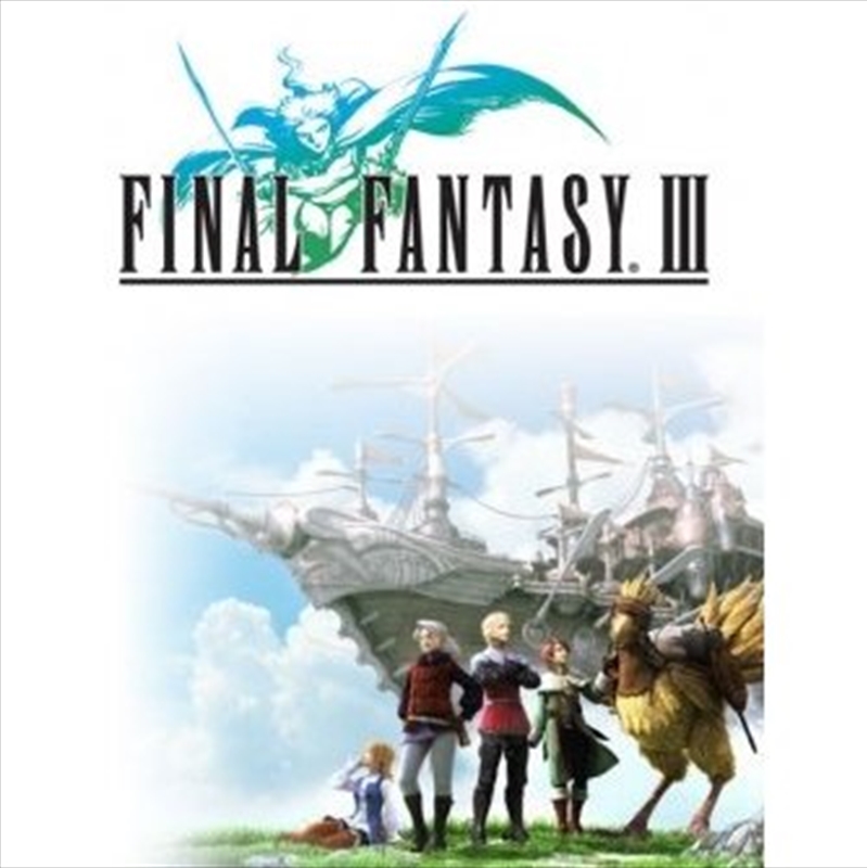 Final Fantasy 3 - Four Souls/Product Detail/Soundtrack