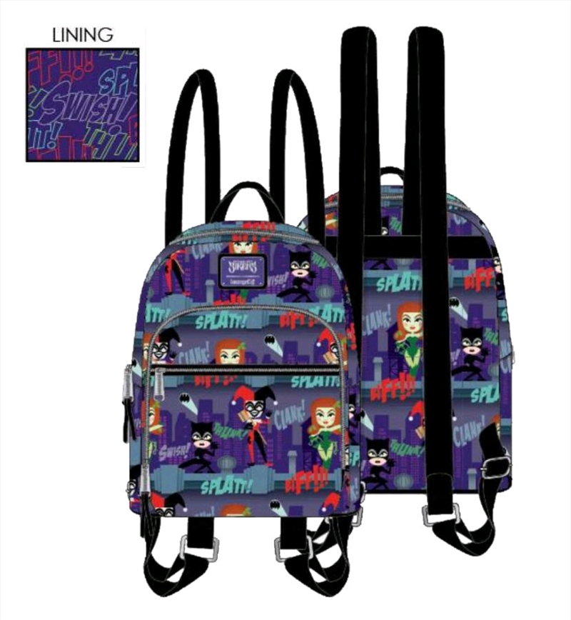 Loungefly - DC Comics - Ladies of DC Mini Backpack/Product Detail/Bags