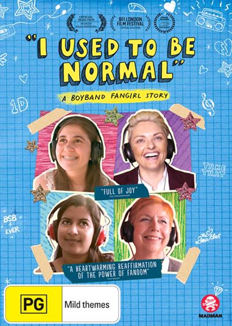 I Used To Be Normal - A Boyband Fangirl Story | DVD