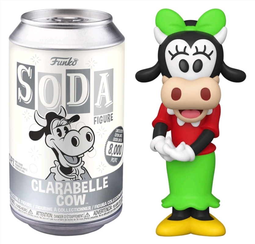 Mickey Mouse - Clarabelle Cow Vinyl Soda/Product Detail/Vinyl Soda