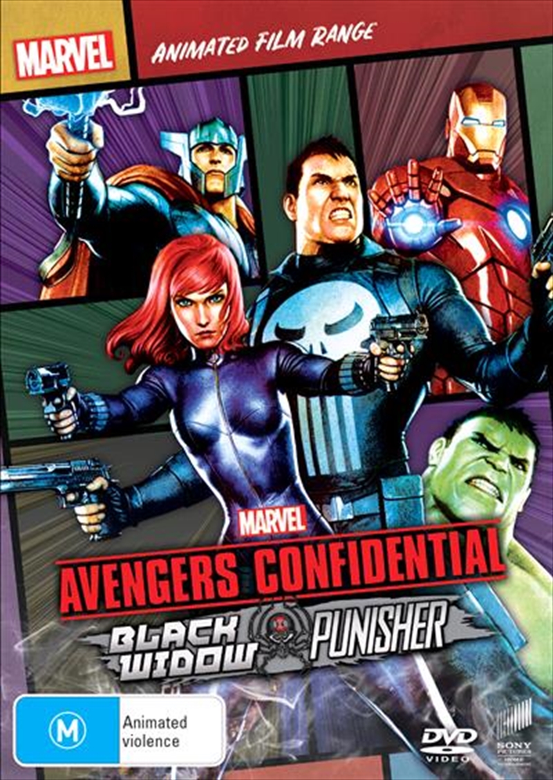 Avengers Confidential - Black Widow and Punisher  Marvel Feature Range/Product Detail/Animated