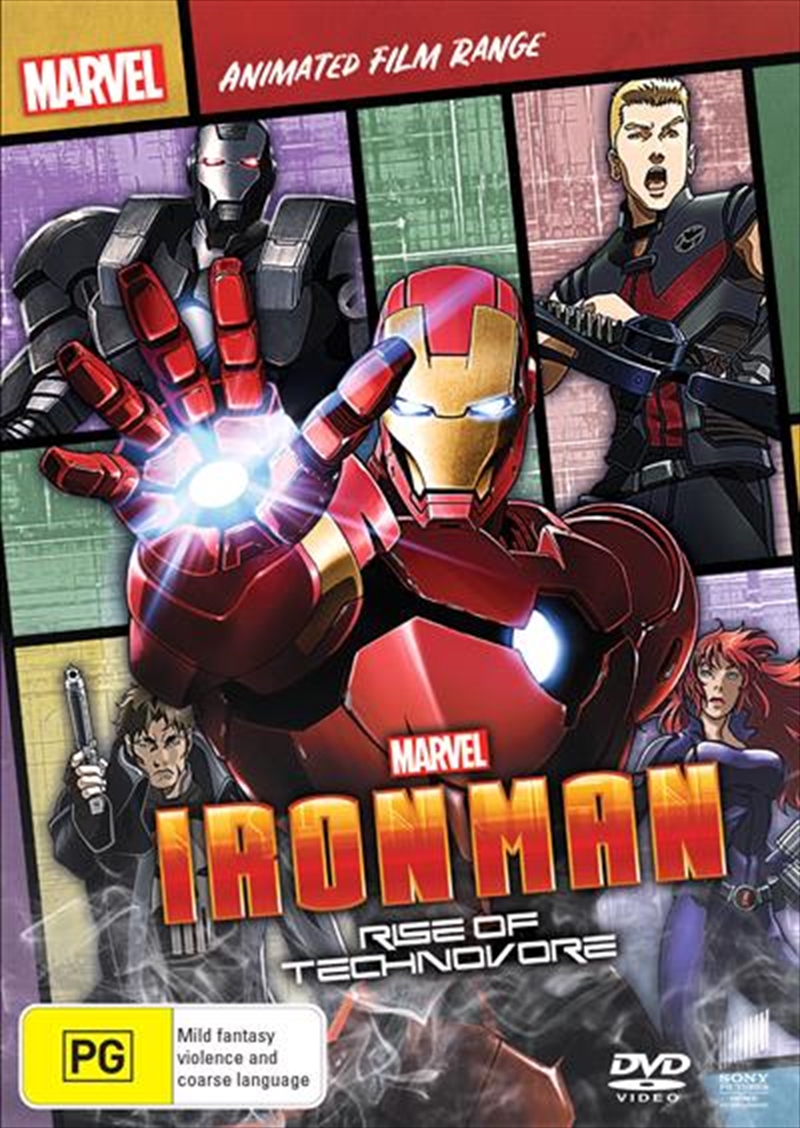 Iron Man - Rise Of Technovore  Marvel Feature Range/Product Detail/Animated