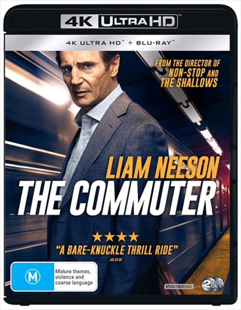 Commuter  Blu-ray + UHD, The/Product Detail/Action