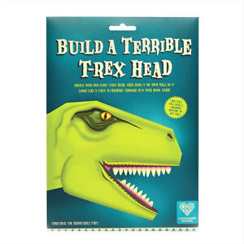 Build A Terrible T-Rex Head | Merchandise
