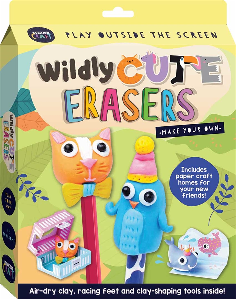 Wildly Cute Erasers Make Your/Product Detail/Arts & Crafts Supplies