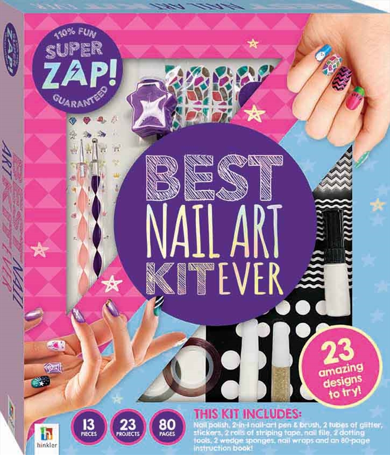 Super Zap! Best Nail Art Kit Ever/Product Detail/Arts & Crafts Supplies