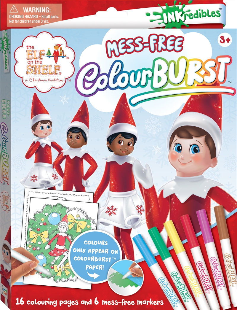 Inkredibles: Elf On the Shelf Colour Burst/Product Detail/Greeting Cards