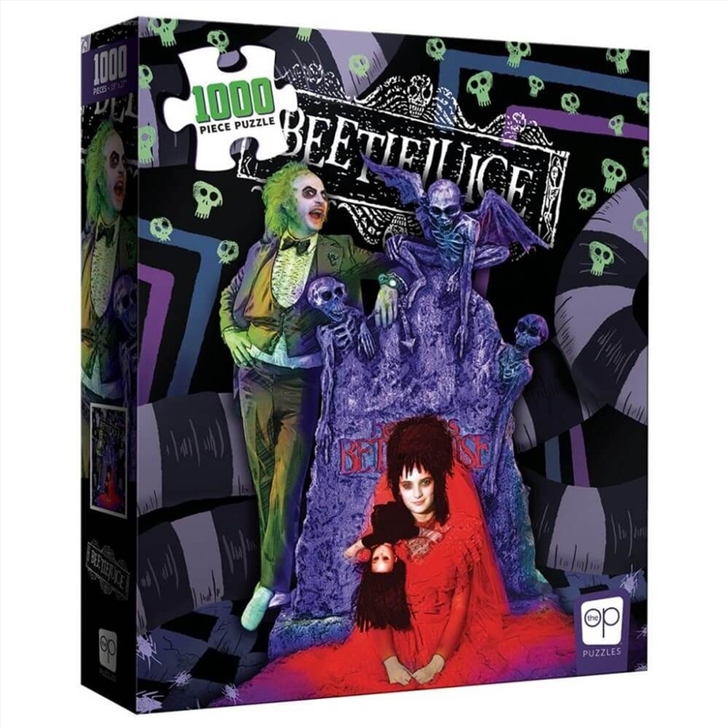Beetlejuice Graveyard Wedding 1000 Piece Puzzle/Product Detail/Film and TV