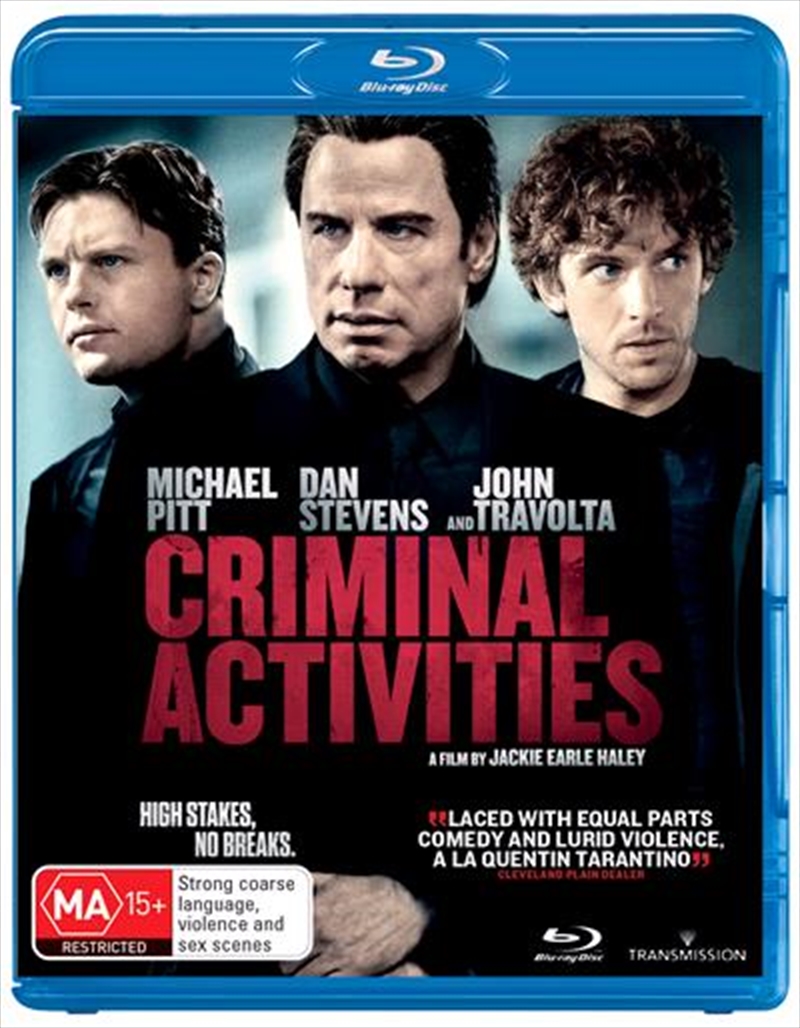 Criminal Activities/Product Detail/Thriller