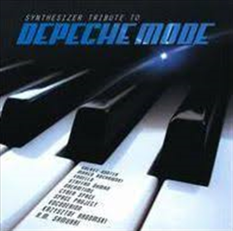 Buy Synthesizer Tribute To Depeche Mode Online Sanity