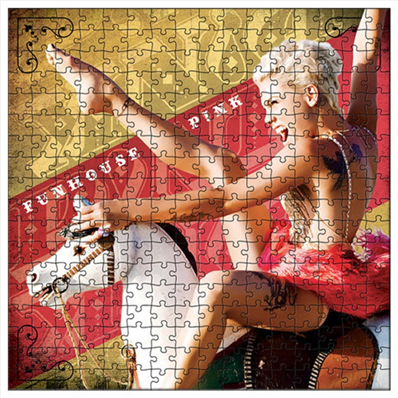 Pink Funhouse Cover 1000 Piece Puzzle/Product Detail/Music
